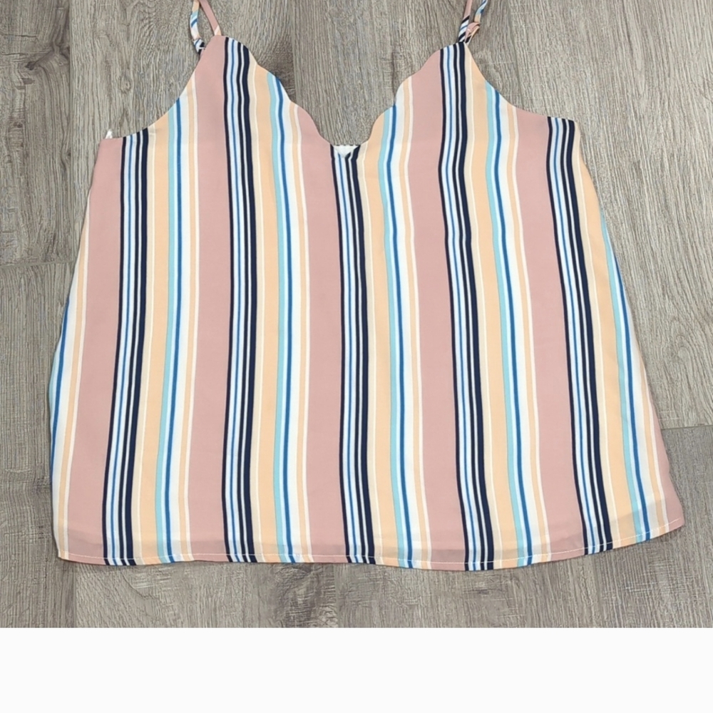 Socialite Striped Multicolor Women's Top